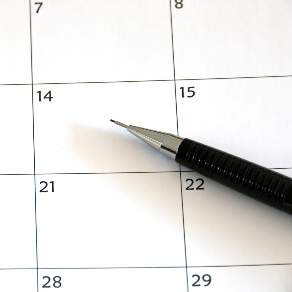Agenda vacia