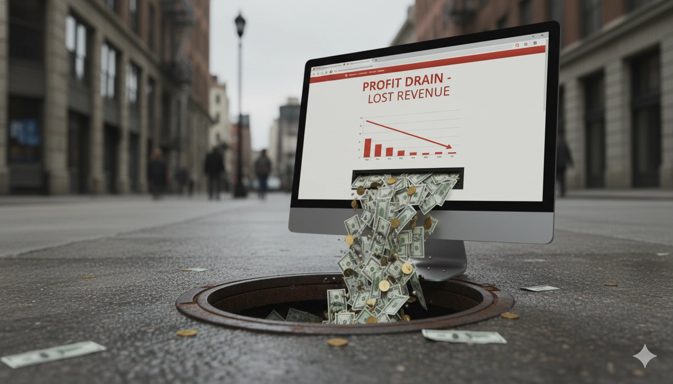 5 Señales de que tu Página Web está Perdiendo Dinero